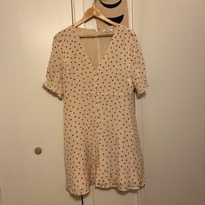 Madewell Silk Strawberry Dress